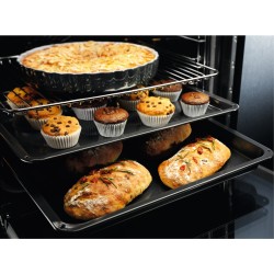 Electrolux 600 SurroundCook EOF6P46VX0 72 L Negro, Acero inoxidable