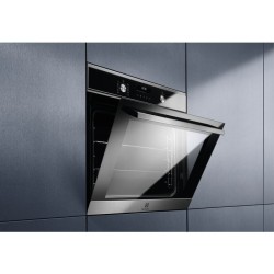 Electrolux 600 SurroundCook EOF6P46VX0 72 L Negro, Acero inoxidable