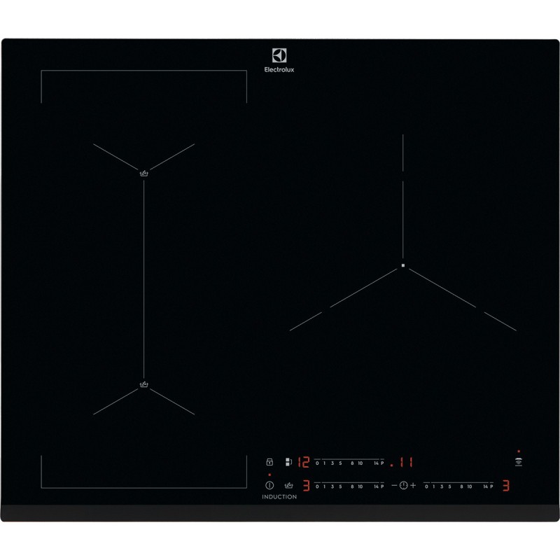 Electrolux Serie 700 LIS62341 Negro Integrado 60 cm Con placa de inducción 3 zona(s)
