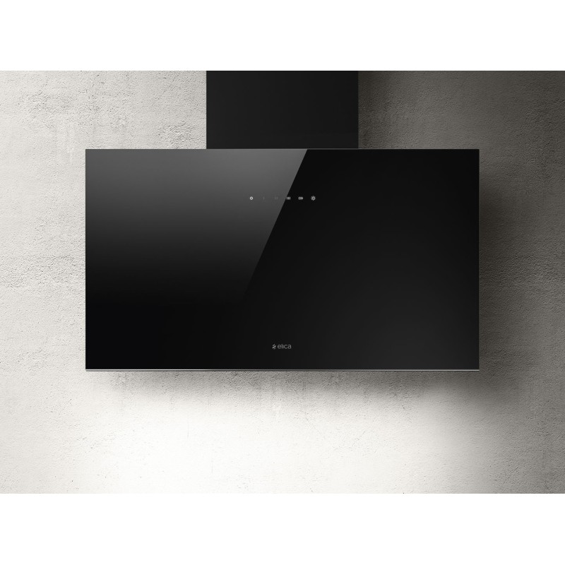 Elica Plat BL F 80 De pared Negro 710 m³ h