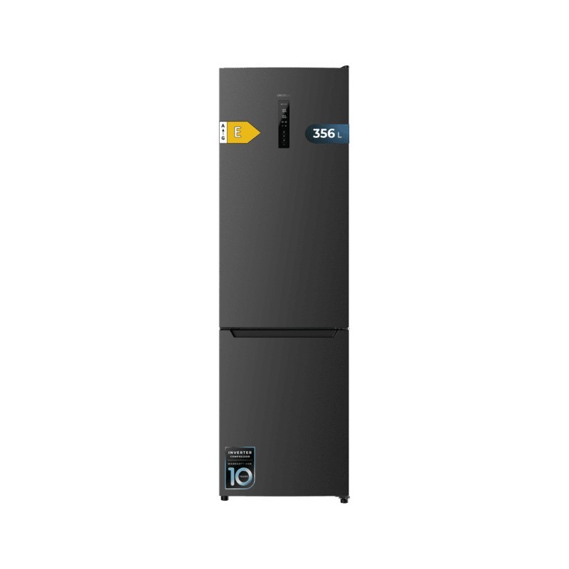 Cecotec 02148 nevera y congelador Independiente 356 L Negro
