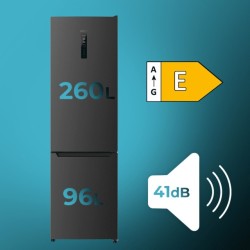 Cecotec 02148 nevera y congelador Independiente 356 L Negro