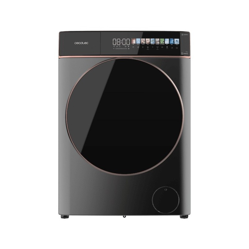 Cecotec Bolero DressCode 10900 Autodose Inverter FullColor Steel A lavadora Carga frontal 10 kg 1400 RPM Acero