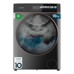 Cecotec Bolero DressCode 10900 Autodose Inverter FullColor Steel A lavadora Carga frontal 10 kg 1400 RPM Acero