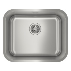 Teka BET 50.40.20 Plus Lavabo sobre-encimera Rectangular Acero inoxidable