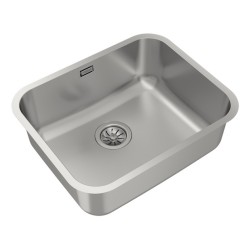 Teka BET 50.40.20 Plus Lavabo sobre-encimera Rectangular Acero inoxidable