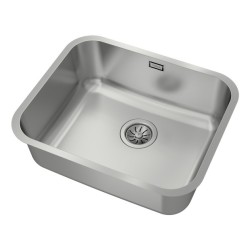 Teka BET 50.40.20 Plus Lavabo sobre-encimera Rectangular Acero inoxidable