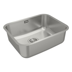 Teka BET 50.40.20 Plus Lavabo sobre-encimera Rectangular Acero inoxidable