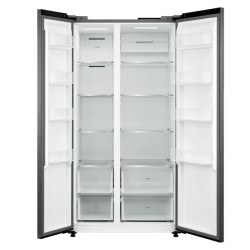 Cecotec 02389 nevera puerta lado a lado Independiente 592 L Plata