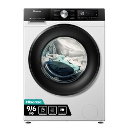 Hisense WD3S9043BW3 lavadora-secadora Independiente Carga frontal Blanco