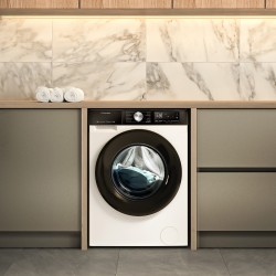 Hisense WD3S9043BW3 lavadora-secadora Independiente Carga frontal Blanco