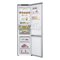 LG GBV3200CPY.APYQEUR nevera y congelador Independiente 387 L Plata