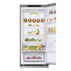 LG GBV3200CPY.APYQEUR nevera y congelador Independiente 387 L Plata
