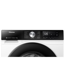 Hisense WD3S8045BW3 lavadora-secadora Independiente Carga frontal Blanco