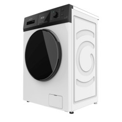 Cecotec Bolero Dresscode 8410 Inverter A lavadora Carga frontal 8 kg 1400 RPM Negro, Blanco