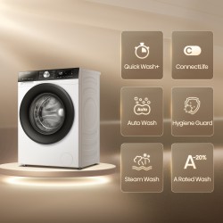 Hisense WF3S1243BW3 lavadora Carga frontal 12 kg 1400 RPM Blanco