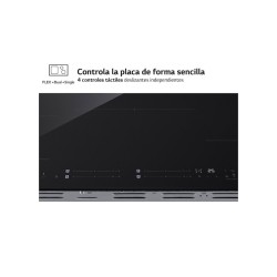 LG CBIZ3035B hobs Negro Integrado 80 cm Con placa de inducción 4 zona(s)