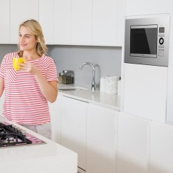 Cecotec 01382 microondas Acero Microondas con grill Integrado 20 L 800 W
