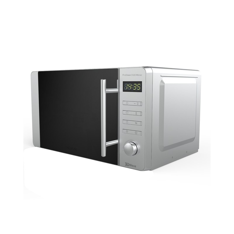 Cecotec 01533 microondas Acero Microondas con grill Encimera 20 L 700 W