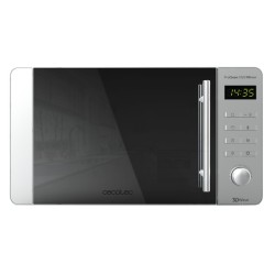 Cecotec 01533 microondas Acero Microondas con grill Encimera 20 L 700 W