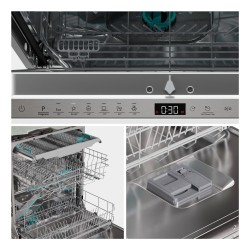 Hisense HV16D5 lavavajillas Completamente integrado 16 cubiertos