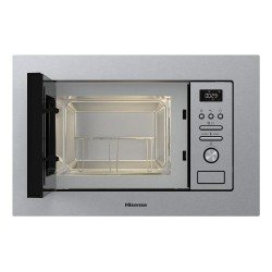 Hisense BIM320G41X microondas Acero inoxidable Microondas combinado Integrado 20 L 800 W