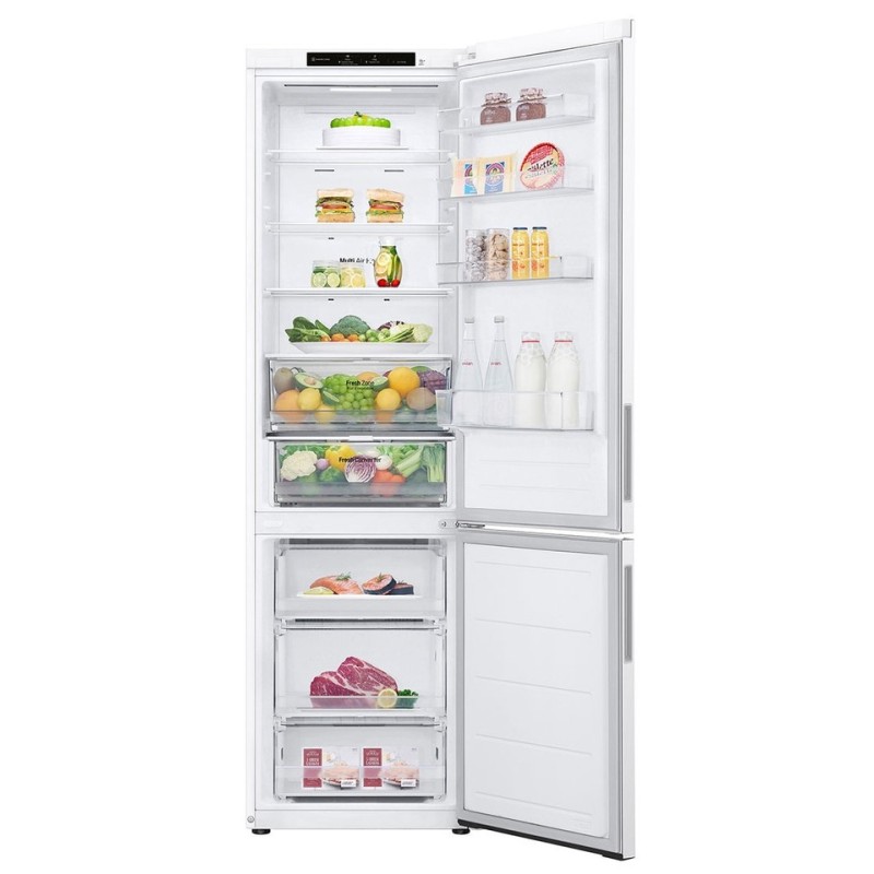 LG GBV22NCCSW nevera y congelador Independiente 387 L Blanco