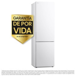 LG GBV22NCCSW nevera y congelador Independiente 387 L Blanco