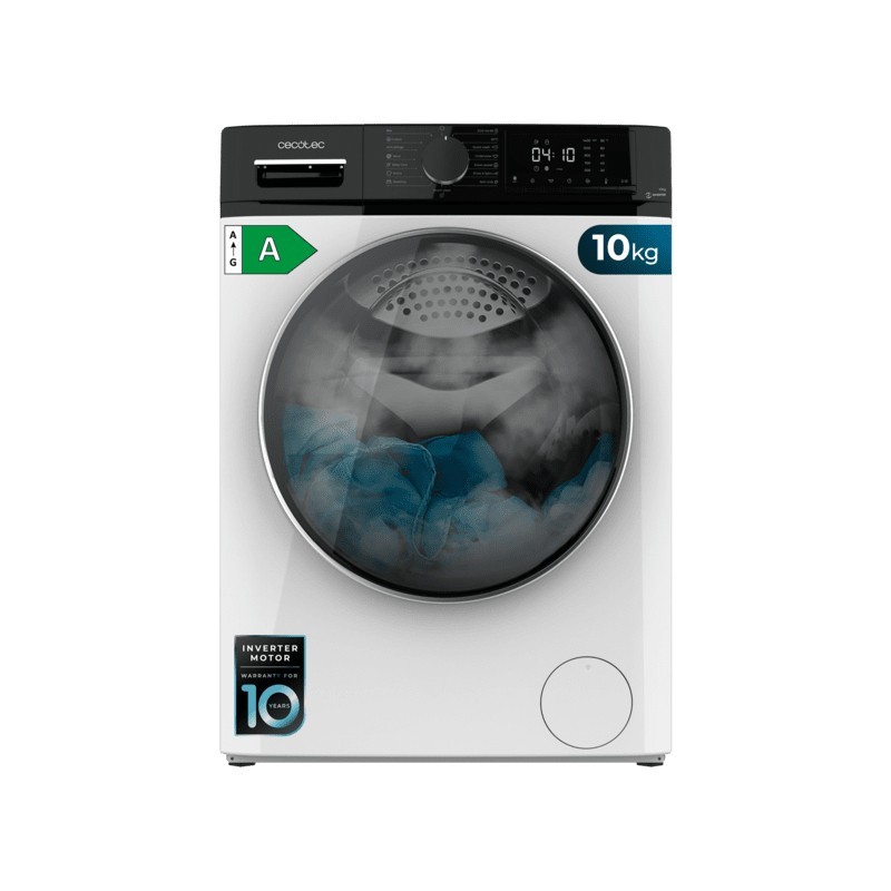 Cecotec Bolero DressCode 10610 Inverter A lavadora Carga frontal 10 kg 1400 RPM Blanco