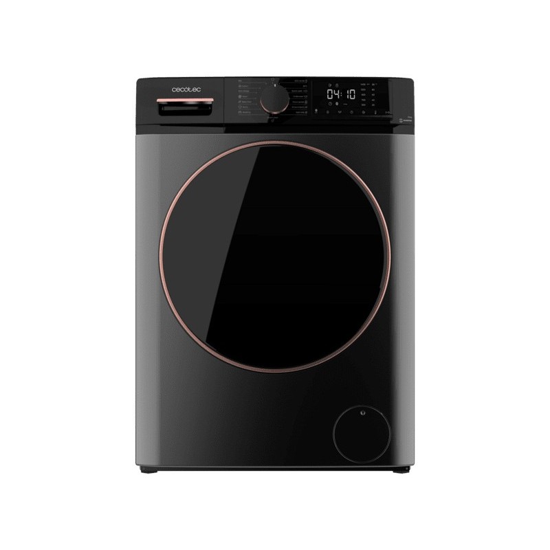 Cecotec 01925 lavadora Carga frontal 8 kg 1400 RPM Negro