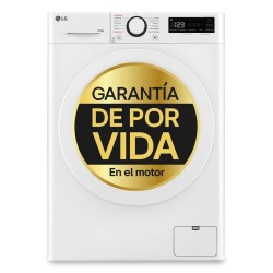 LG F4DR5009A3W lavadora-secadora Independiente Carga frontal Blanco