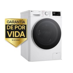 LG F4DR5509A0W lavadora-secadora Independiente Carga frontal Blanco
