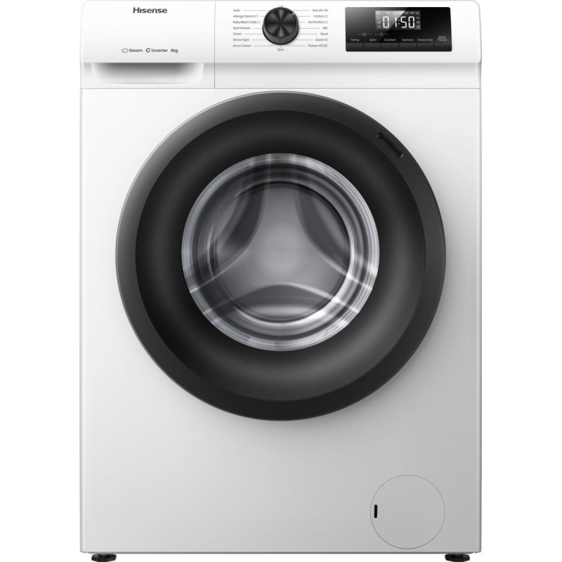 Hisense WF1Q8041BW lavadora Carga frontal 8 kg 1400 RPM Blanco