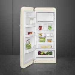 Smeg FAB28LCR5 nevera combi Independiente 270 L Crema de color