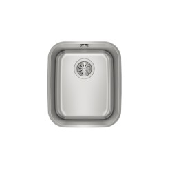 Teka BE 34.40 Fregadero encastrado bajo encimera Rectangular Acero inoxidable