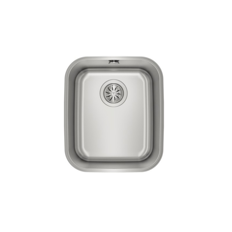 Teka BE 34.40 Fregadero encastrado bajo encimera Rectangular Acero inoxidable