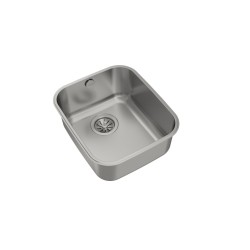 Teka BE 34.40 Fregadero encastrado bajo encimera Rectangular Acero inoxidable