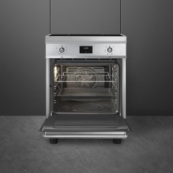 Smeg Symphony C6IMXT2 cocina Cocina independiente Eléctrico Con placa de inducción Acero inoxidable
