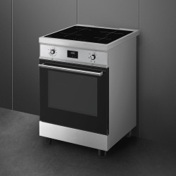 Smeg Symphony C6IMXT2 cocina Cocina independiente Eléctrico Con placa de inducción Acero inoxidable