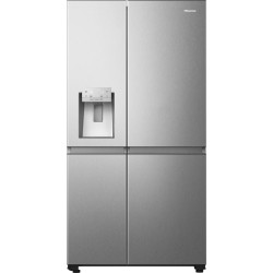 Hisense RS818N4TIE1 nevera puerta lado a lado Independiente 632 L Acero inoxidable
