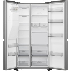 Hisense RS818N4TIE1 nevera puerta lado a lado Independiente 632 L Acero inoxidable