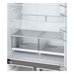 LG GMB860PYDE nevera puerta lado a lado Independiente 530 L Plata