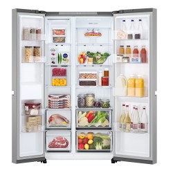LG GSBC40PYPE nevera puerta lado a lado Independiente 664 L Plata