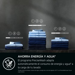 AEG Series 7000 LFR7294O2B lavadora Carga frontal 9 kg 1351 RPM Blanco