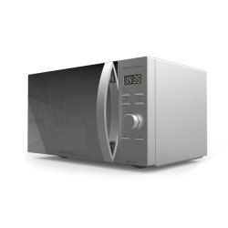Cecotec 01544 microondas Plata Microondas con grill Encimera 30 L 1000 W