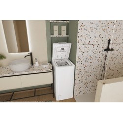 Candy TCA263D3-S lavadora Carga superior 6 kg 1200 RPM Blanco