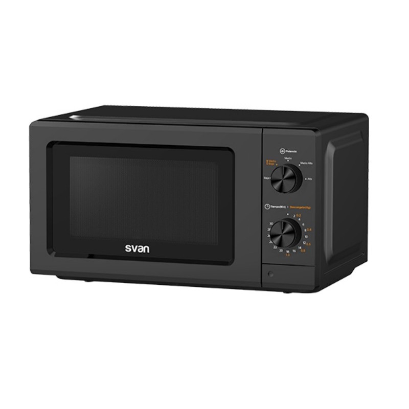 SVAN SMW19700N microondas Negro Solo microondas Encimera 19 L 700 W