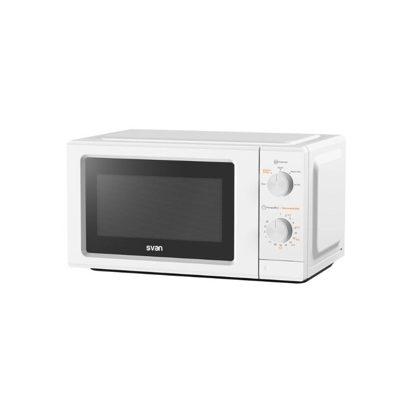 SVAN SMW19700 microondas Blanco Solo microondas Encimera 19 L 700 W