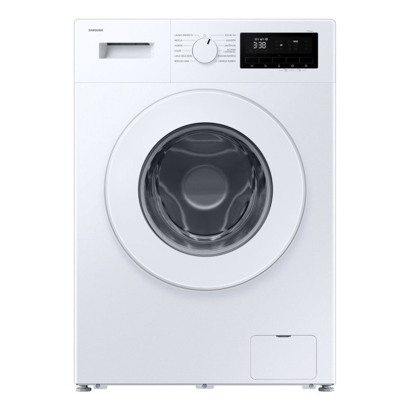 Samsung Lavadora con fondo reducido 8kg Motor Digital Inverter Clase A Blanca WW80FG3M05TWEC