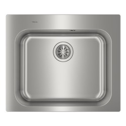 Teka Universe 60 T-XP 1B MAX Fregadero encastrado bajo encimera Plaza Acero inoxidable